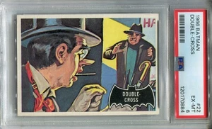 1966 Batman #22 Double Cross PSA 6 EX-MT The Penguin - Picture 1 of 2