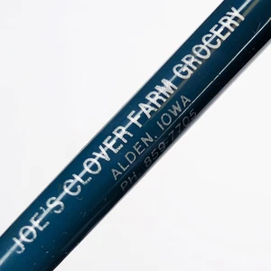 c1970s Alden, Iowa Joe's Clover Farm Grocery Advertising Pen 7 Days IA G24 - Bild 1 von 6