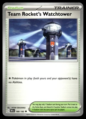 Team Rocket's Watchtower 180/182 SV10: Destined Rivals - Image 1 of 2