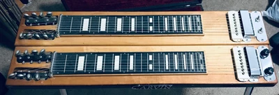 Carvin double neck 8 string steel guitar - Image 1 of 3