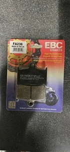 EBC/FA236 Brake Pads Front for Triumph Speed Triple, Daytona 955i, Sprint RS/ST - Picture 1 of 1
