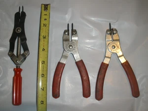 K-D TOOLS Snap Ring Pliers 2011 2395 and 2396 Lot of 3 - Bild 1 von 15