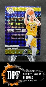 2024-25 Panini Mosaic Luka Doncic Give and Go Mosaic Reactive Yellow /99 Lakers - Picture 1 of 2