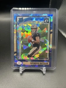 15/15 2024 Donruss Optic Rated Rookie Ice #289 Spencer Rattler RC Blue Saints - Bild 1 von 2