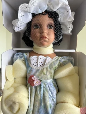 Paradise Galleries Kaylee, So Tenderly Blessed Collection 24” By Donna Rubert - Image 1 of 4