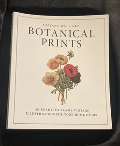 Instant Wall Art - Botanical Prints: 45 Ready-To-Frame Vintage Illustrations - Bild 1 von 6