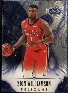 2020-21 Panini Chronicles Honors Zion Williamson #589 New Orleans Pelicans Card - Imagen 1 de 2