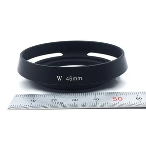 [MINT] Metal Curved Wide Angle Lens Hood W 46mm From JAPAN - Picture 1 of 24
