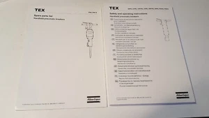 Atlas Copco Spare Parts List and Safety and Operating Instructions P90 or P90 s - Picture 1 of 3