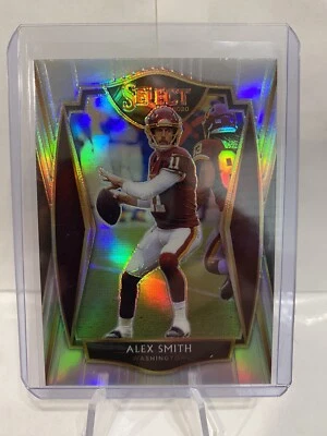 Alex Smith 2020 Select #120 Premier Level Silver Prizm Washington - Image 1 of 2