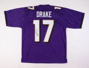 Kenyan Drake Signed Baltimore Ravens Jersey (Beckett) Former Crimson Tide R.B. - Picture 1 of 6