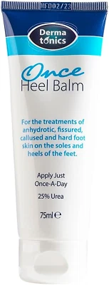 Dermatonics Once Heel Balm | Long-Lasting Relief for Rough, Dry, and Callused He