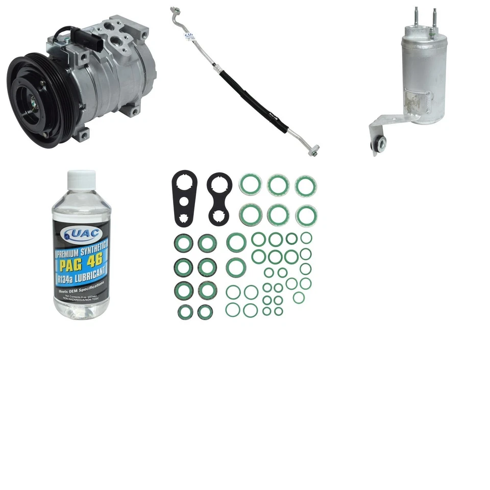 Kit de compresor de aire acondicionado UAC para Chrysler PT Cruiser 2002-2003 Foto 1 de 1