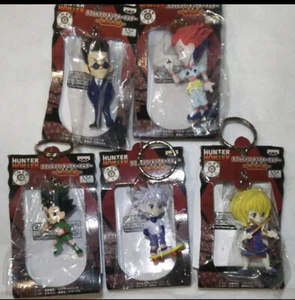 Banpresto 2012 Hunter × Hunter Deformation Figure Keychain Set of 5 - Foto 1 di 1