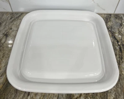 Corning Ware Microwave Browning Grill 12" x 11 1/2" x 1 1/8" MW2 Plate Tray 🇺🇸 - Image 1 of 4