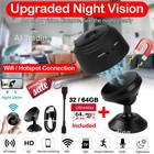 Mini Hidden Spy Nanny Camera Wireless Nanny Cam Wifi Home Security HD 1080P DVR