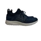SKECHERS Sneakers Mens Size 7.5 Matera Knocto Blue Knit Mesh Air Cooled Memory
