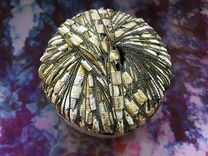 Berlini Ladder Ribbon Maxi Yarn #91 Champagne 50gr 98yds Pale Gold, Cream - Picture 1 of 6