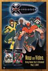 2001 X-Men Evolution VHS Video Print Ad/Poster Animated Series Art Wolverine 00s