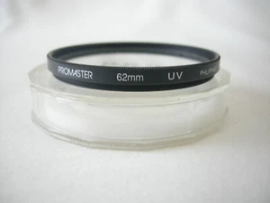 Promaster 62mm UV filter for Nikon,Canon,Sigma,Tokina,Tamron,Sony,Minota - Picture 1 of 2
