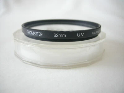 Promaster 62mm UV filter for Nikon,Canon,Sigma,Tokina,Tamron,Sony,Minota - Image 1 of 2