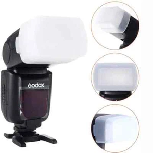 Flash Diffuser Dome for Canon Speedlite 580EX 580EX II Godox V850 860II TT685... - Picture 1 of 9