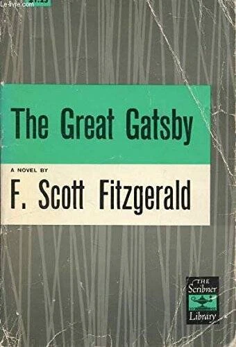 The Great Gatsby (Scribner Classic) - Paperback - ACCEPTABLE Foto 1 de 1