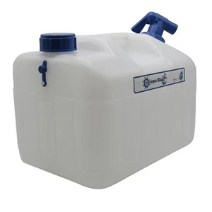 Fresh Water Carrier Container 10 Litre (10L Plastic Jerry Can Camping Caravan) - Picture 1 of 6
