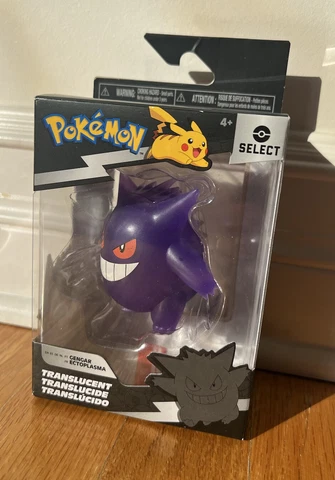 Pokemon Select Translucent Gengar Series 2 Figure Jazwares | Brand New Cover