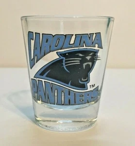 CAROLINA PANTHERS SHOT GLASS - Picture 1 of 1