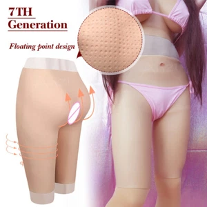 Angzhi Silicone Panty Fake Vagina Thicken Hip Underwear Transgender Crossdresser - Picture 1 of 10