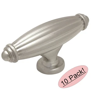 *10er-Pack* Cosmas Schrankbeschläge Satin Nickel Schrankknöpfe #7121SN - Bild 1 von 1