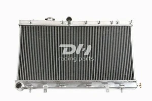 Radiatore 2 file alluminio per 2002-07 Subaru Impreza WRX/STI GDA GDB EJ20 2.0 Trubo - Foto 1 di 12