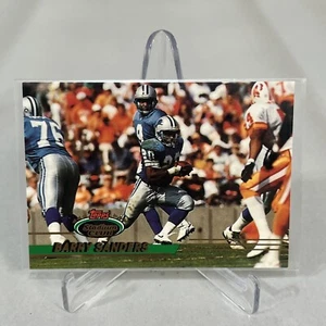 1993 Topps Stadium Club 120 Barry Sanders Card Vintage NFL Football Lions NM - Picture 1 of 2
