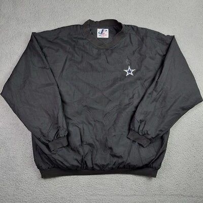 Pullover cortavientos vintage con logotipo atlético de los Dallas Cowboys logotipo de estrella para hombre 2XL Foto 1 de 4