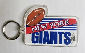 Vintage New York Giants NFL Football Kunststoff Schlüsselanhänger Sport Russ 1993 - Bild 1 von 3
