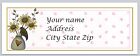 Personalized Address labels Primitive Country Daisies Crow Buy3 Get1 Free (c 29)