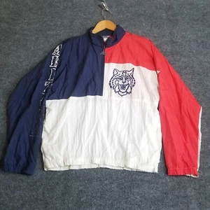 Vintage 90's ARIZONA WILDCATS APEX ONE VARSITY Windbreaker Jacket Size S/M - Picture 1 of 12