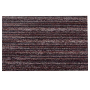 NEW Chilewich Skinny Stripe Indoor/Outdoor Mat Mulberry