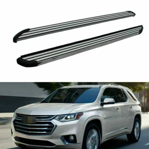 2Pcs Side Step Nerf Bar Running Board Fits for Chevrolet Traverse 2018-2023 - Picture 1 of 6