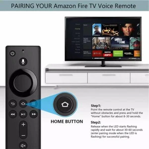 Télécommande de remplacement pour téléviseur AMAZON FIRE Stick L5B83H Alexa Pri= - Picture 1 of 12