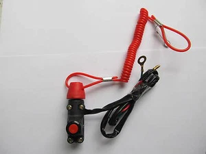 Mini interruptor de apagado de suciedad Dirt Pit ATV quad minimoto con cordón universal - Imagen 1 de 1