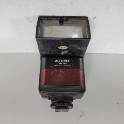 Achiever 260AF Dedicated Autofocus Flash For Canon EOS- UNTESTED - Image 1 of 4