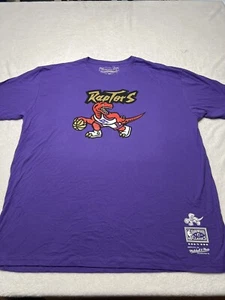 Toronto Raptors Mitchell & Ness Hardwood Classics Dribble NBA TShirt 3XL - Picture 1 of 5