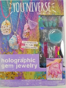 Youniverse Make Your Own Holographic Gem Jewelry! Sku#27 - Picture 1 of 3