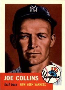 1991 Topps Archives 1953 New York Yankees Baseball Card #9 Joe Collins