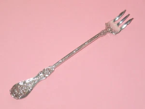 Cocktail Fork ~ GLENROSE ~ Art Nouveau Silver Plate - Picture 1 of 2