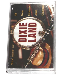 Best of Dixieland - 22 New Orleans Jazz Classics Cassette Tape 1996 NEW SEALED - Picture 1 of 3