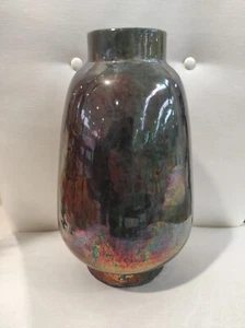 VASO CERAMICA A LUSTRO, GATTI FAENZA - Foto 1 di 5