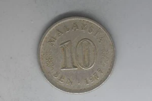 1977 - Malaysia - 10 Sen Coin - VF - Multi-Lot - Picture 1 of 6